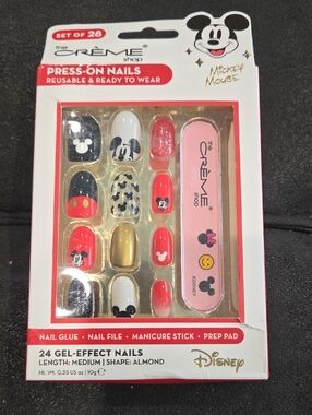 The Crème Shop Disney Mickey Mouse Press-On Nails
